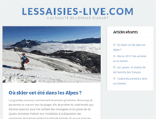 Tablet Screenshot of lessaisies-live.com